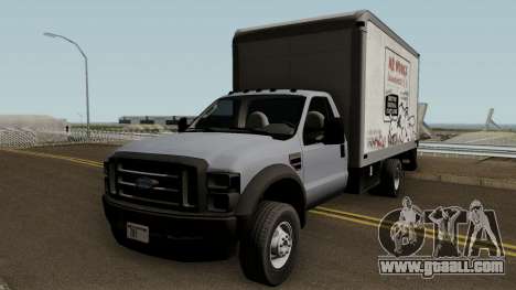Ford F-550 Box Truck 2008 for GTA San Andreas