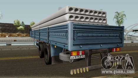 Semitrailer MAZ 933001 for GTA San Andreas
