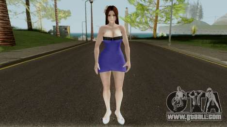 Mai Shiranui (Slutty Dress) From DOA5LR for GTA San Andreas