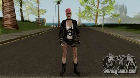 MKx Cassie Cage Punk for GTA San Andreas