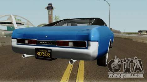 Dodge Charger RT Bullitt Edition (Dukes) 1968 for GTA San Andreas