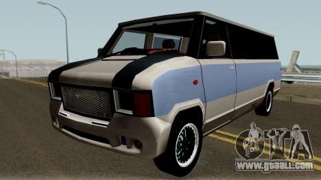 Modificated News Van for GTA San Andreas