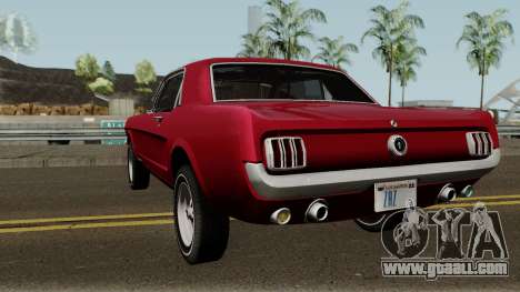 Ford Mustang GT289 Counting Cars v1.0 1965 for GTA San Andreas