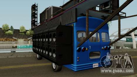 Vapid Festival Bus GTA V IVF for GTA San Andreas