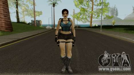 Lara Well Armed (Big Stuff Version) for GTA San Andreas