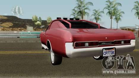 Dodge Charger RT FNF8 Edition (Dukes) 1968 for GTA San Andreas