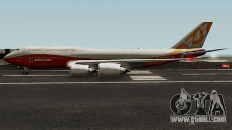Boeing 747-8 Intercontinental for GTA San Andreas