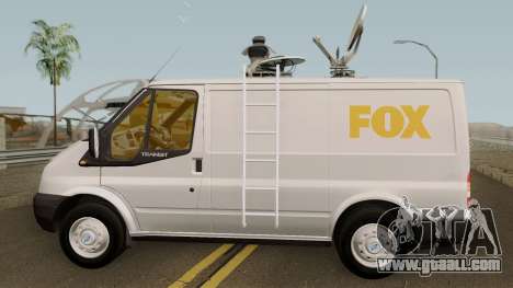 Ford Transit News Car (FOX TV) for GTA San Andreas