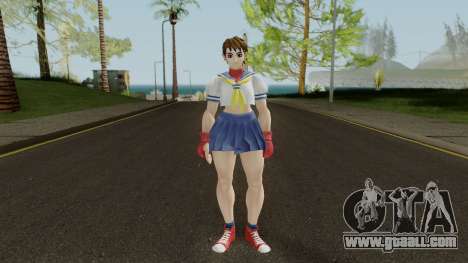 Sakura From Super Street Fighter IV for GTA San Andreas