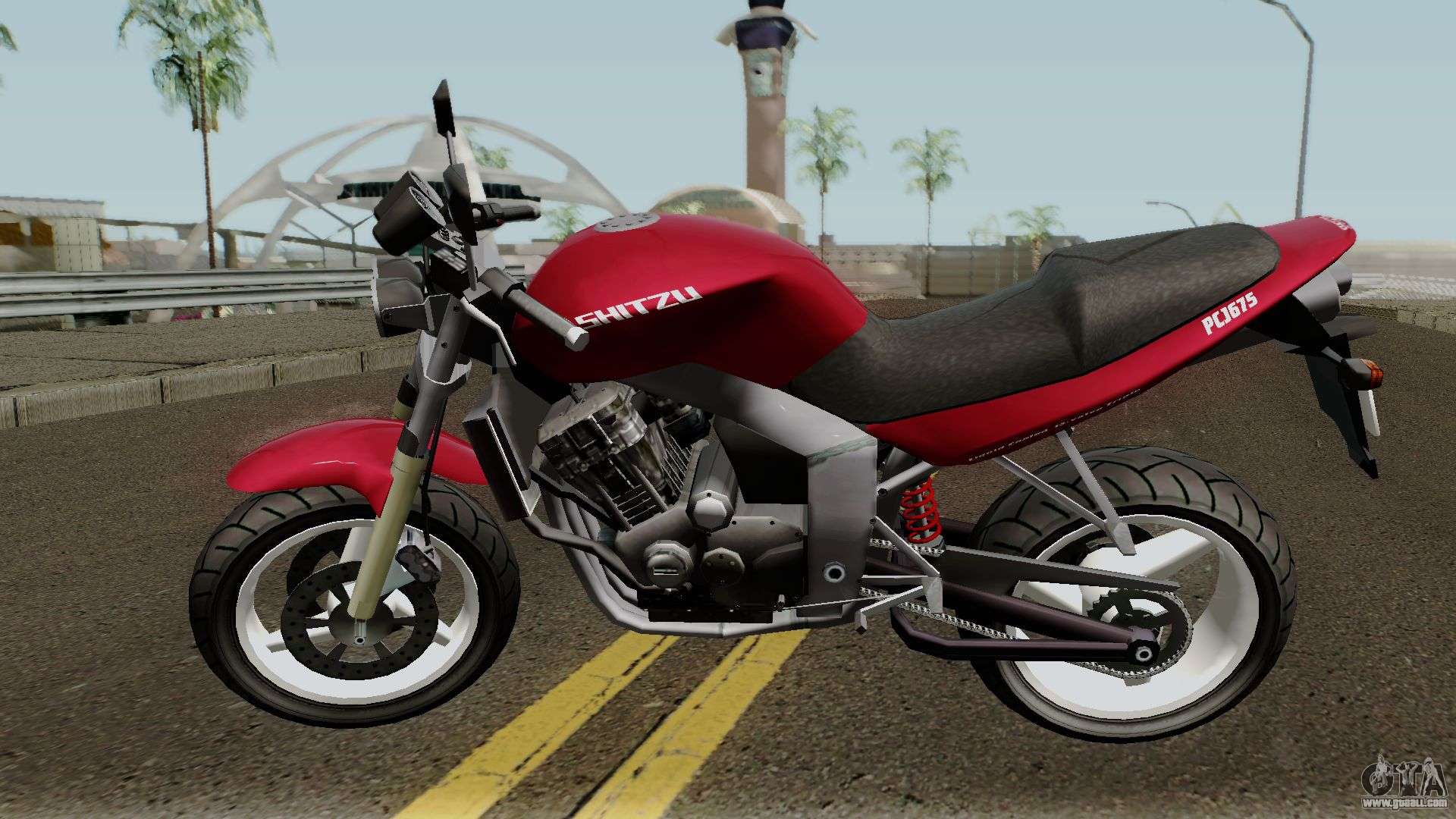 Família MixMods - Moto PCJ-600 original do GTA SA