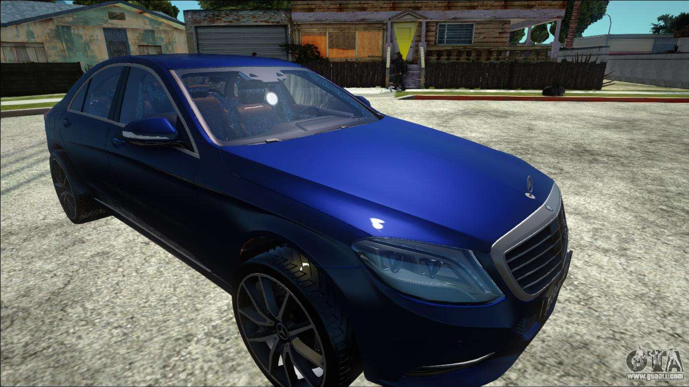 Mercedes benz s500 w222 гта 5 фото 64