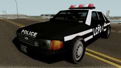 New Police LCPD Black for GTA San Andreas
