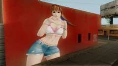 Kasumi Mural for GTA San Andreas