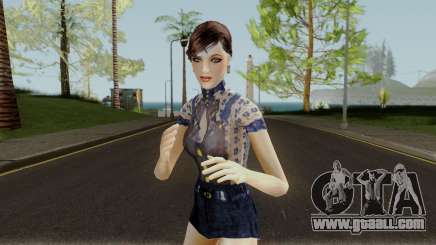 Jemma Country Denim Dress for GTA San Andreas