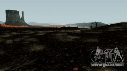 Vulcanic Desert Theme for GTA San Andreas