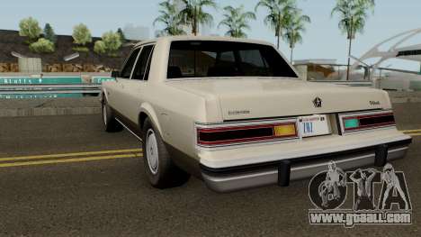 Dodge Diplomat 1981-1987 for GTA San Andreas