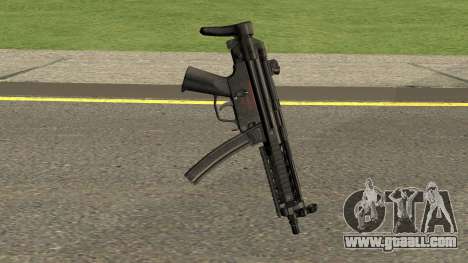 MP5 HQ (With HD Original Icon) for GTA San Andreas
