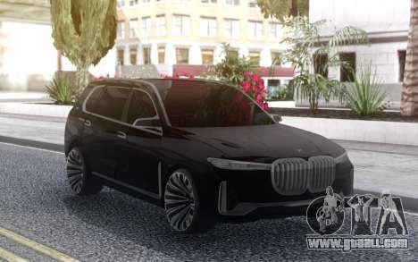 BMW X7 2017 for GTA San Andreas