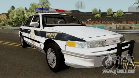 Ford Sheriff Arklay Country Mountains for GTA San Andreas