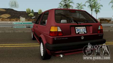 Volkswagen Golf Mk2 (US-Spec) for GTA San Andreas