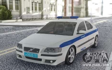 Volvo S60 Police for GTA San Andreas