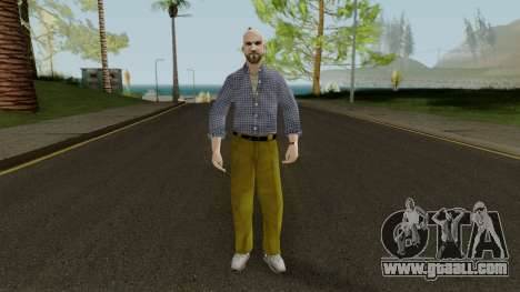 Bald Head Male for GTA San Andreas