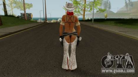 Christie Cowgirl for GTA San Andreas