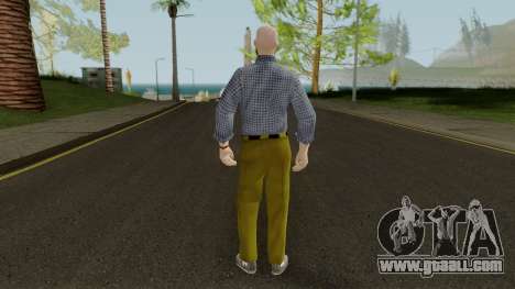 Bald Head Male for GTA San Andreas