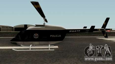 Helikopter Polskiej Policji