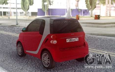 Smart Fortwo II for GTA San Andreas