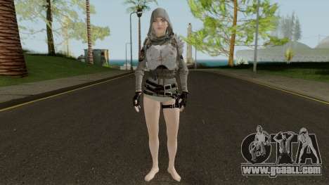 PUBGSkin 4 Skin Female ByLucienGTA for GTA San Andreas