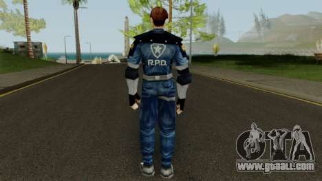 RE2 Leon Kennedy PSX Skin for GTA San Andreas