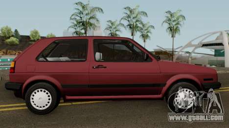 Volkswagen Golf Mk2 (US-Spec) for GTA San Andreas