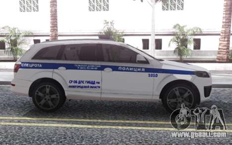 Audi Q7 Police for GTA San Andreas