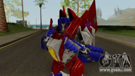 Starscream (Transformers: War for Cybertron) for GTA San Andreas