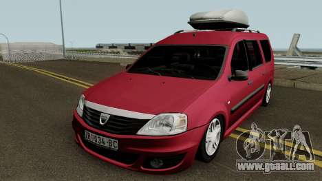 Dacia Logan MCV Facelift 2010 for GTA San Andreas