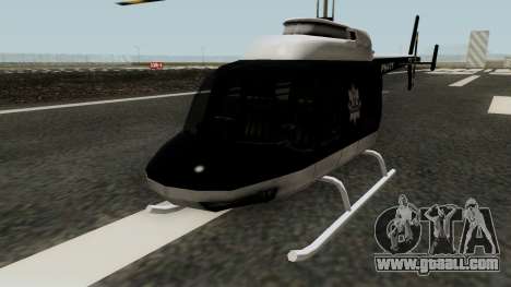 Helikopter Polskiej Policji for GTA San Andreas