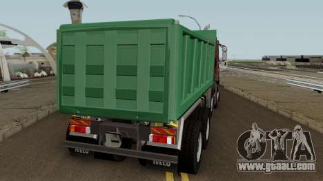 Iveco Trakker Dumper 8x4 for GTA San Andreas