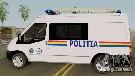 Ford Transit - Politia Romana for GTA San Andreas
