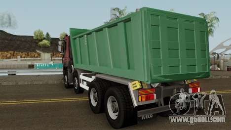 Iveco Trakker Dumper 8x4 for GTA San Andreas