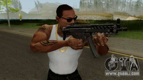 MP5 HQ (With HD Original Icon) for GTA San Andreas