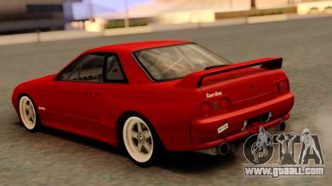 Nissan Skyline GT-R BNR32 TBK Red for GTA San Andreas