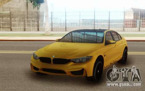 BMW M3 F30 Acrapovic for GTA San Andreas