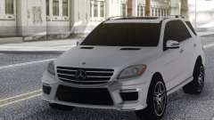 Mercedes-Benz ML63 White for GTA San Andreas