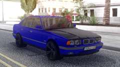 BMW M5 E34 Blue for GTA San Andreas