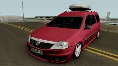 Dacia Logan MCV Facelift 2010 for GTA San Andreas