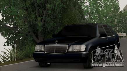 Mercedes-Benz S600 W140 Final Version for GTA San Andreas