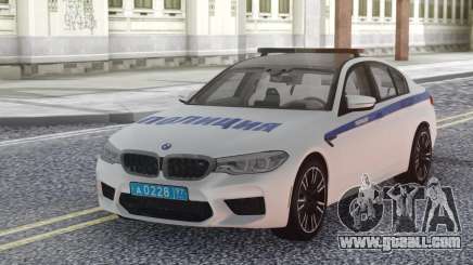 BMW M5 F90 Police for GTA San Andreas