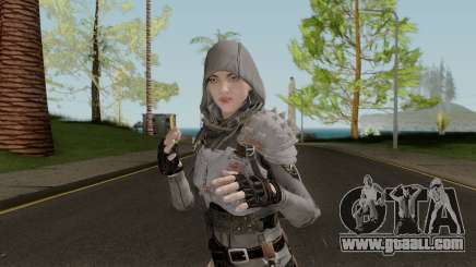 PUBGSkin 4 Skin Female ByLucienGTA for GTA San Andreas