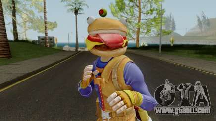 Fortnite Beef Boss Durrburger Hero for GTA San Andreas